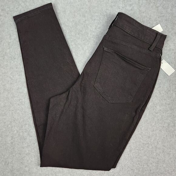 No Boundaries Jeans Womens Size 9 High Rise Skinny Black NEW with Tags 28" Waist - Picture 1 of 15